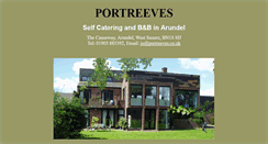 Desktop Screenshot of portreeves.co.uk